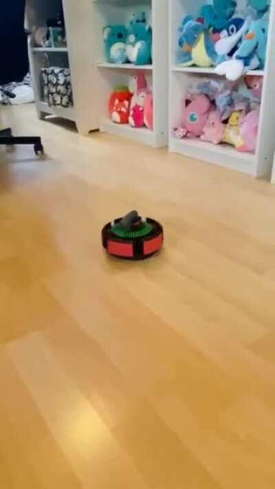 My curling bomb floor cleaner is here..I LOVE IT