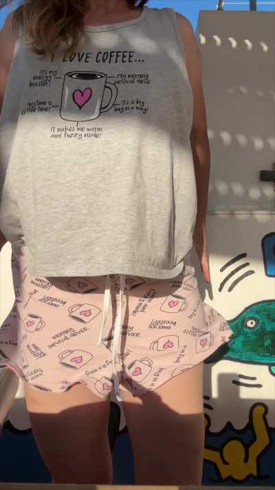 I had no idea it would be so easy to be Neighbor of the month at 48 y/o