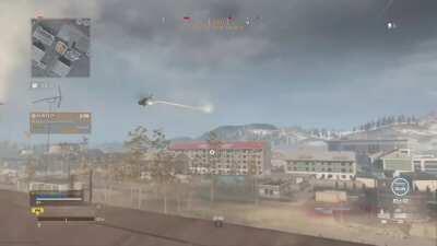 Heli flares direct my rocket into random dude who had a bounty out on me.