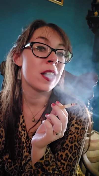 Don't worry, I'll show you how to indulge in smoking properly. Now, light up and let's begin...