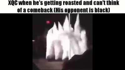 XQC suddenly locking in and not stuttering when it's time too be racist