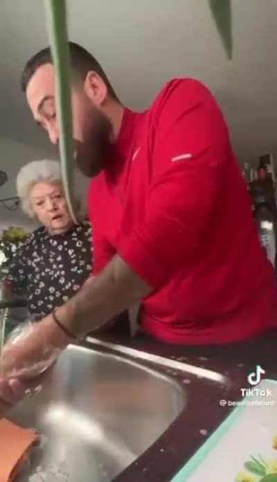 Gimme some washing up liquid