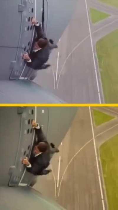 Tom Cruise, amazing stunt
