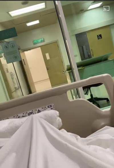 Visiting hours are over sir..