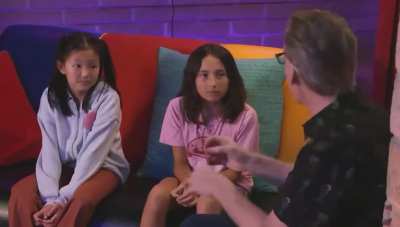 68 year old Bill Maher asking two children about porn