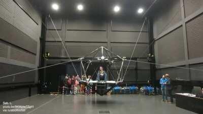 Cable-driven motion simulator for studying motion perception with applications in neurological research into balance disorders