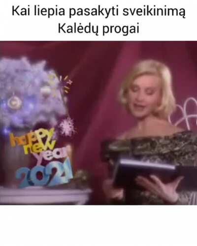 Mėgstat sakyti sveikinimus?