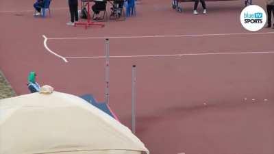 18 year old Russian track and field athlete Polina Parfenenko