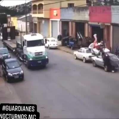 He went full accro mode