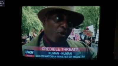 Coincidencia con los hechos de hoy? O es solo un guion de una película?