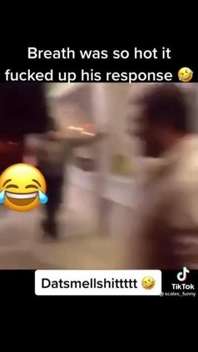 This nigga breathe won the argument 💀😂