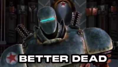 Better dead than red