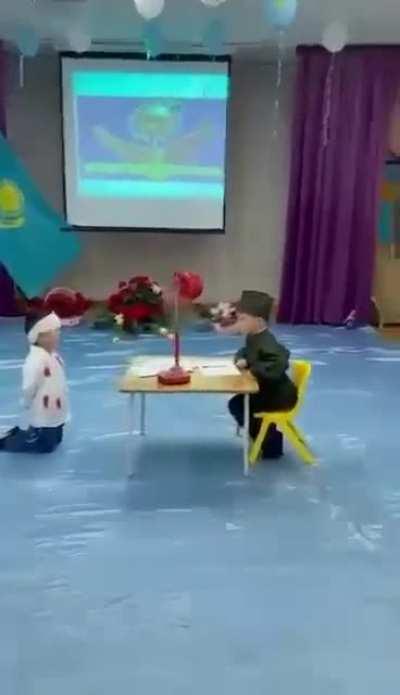 Can anyone on this sub translate this? I assume the language spoken is Kazakh