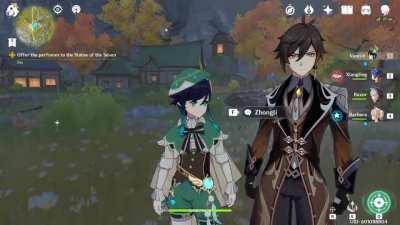 Poor Venti just wants attention from Zhongli...