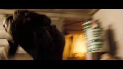 James underestimates how thick the wall is