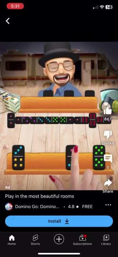 Jesse we need to play domino's 