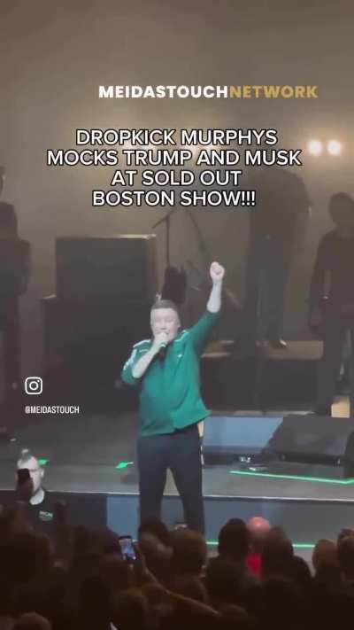 dropkick murphys got their twitter account suspended over this show