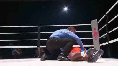 Former NBA dunk contest champion Nate Robinson gets knocked out by YouTuber Jake Paul