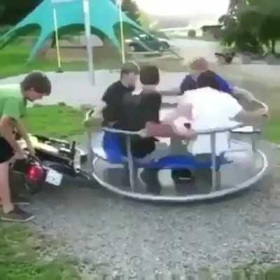 Hope that kid was ok?!