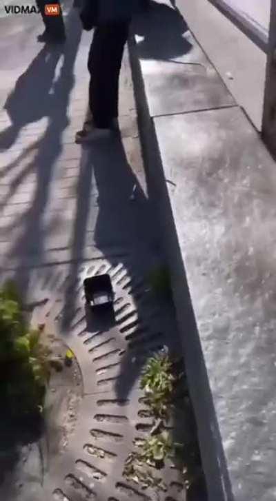 Two Gypsy Women shitting in their hands and throwing it at each other...