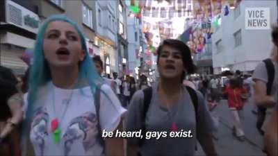 Average LGTVHD+ protests in Turkey