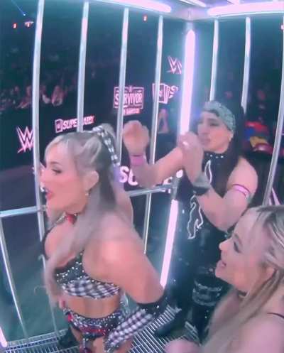 Liv during Survivor Series: WarGames via Instagram 12-8-24