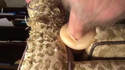 My cat scratched my chair and now it’s fucked