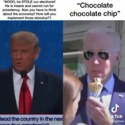 Eat some Chocolate-chocolate chip. (Credit: kipilled on TikTok)