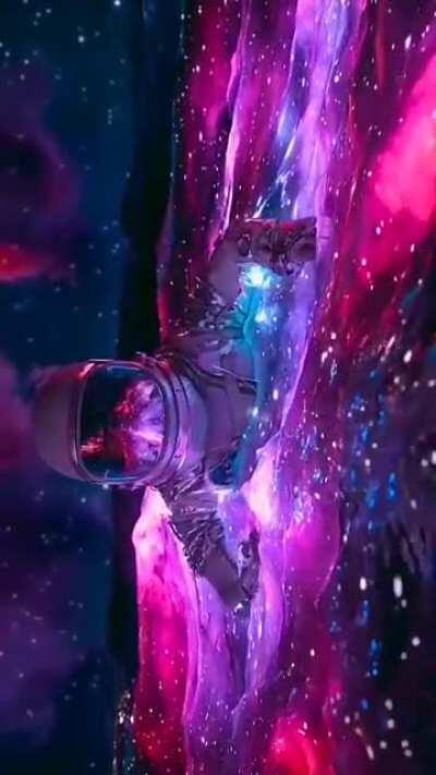 Quero por de papel de parede, link do artista ou do app que este Gif se encontra