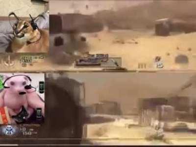 Big Floppa Gaming vs Ballsack Gaming MW2 Quickscoping 1v1 (OC)