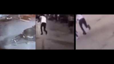 Side-by-side visual 👁sprinting comparison between the suspect in the 2018 CantGetRight shooting and Muwop 🔒, thoughts? Let's discuss....