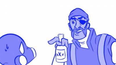 I wanted to share this cute trans fem Pyro animation | credit to u/TyLeeTF