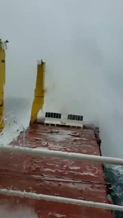 Off the coast of Newfoundland, March 2021