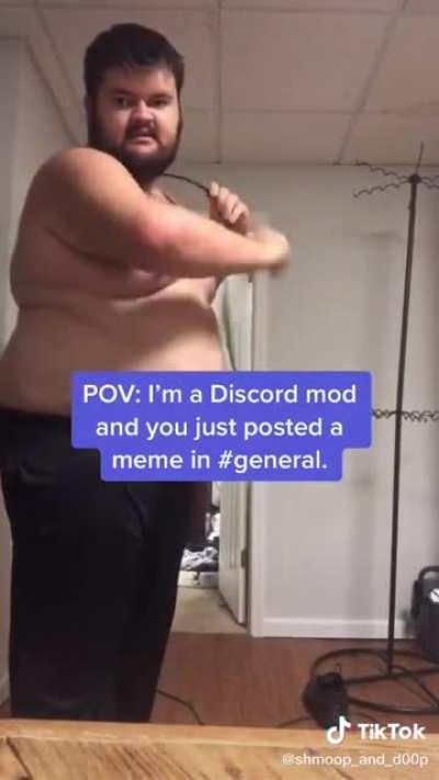 Discord mods.
