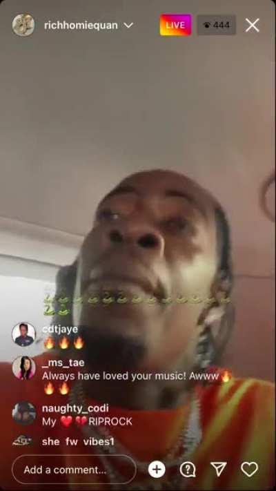 NOT CHICAGO: Rich Homie Quan talking about fake love after rappers dying and previews new song dedicated to PNB ROCK