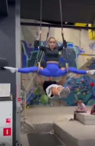 Wait, this is not about showing off core strength