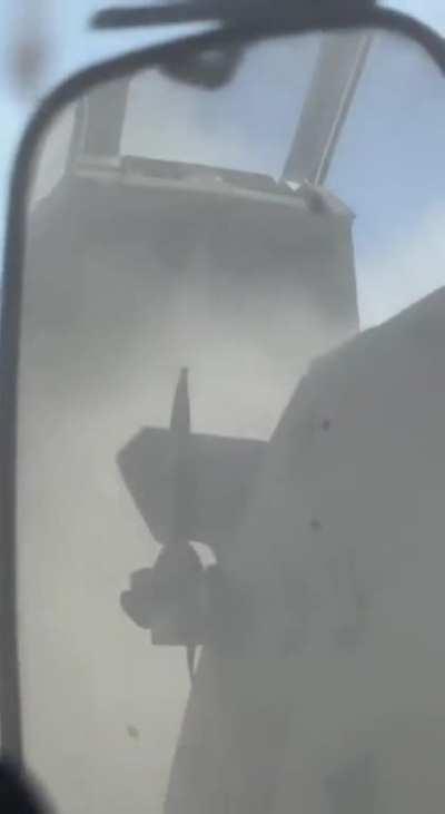 Two rocket HIMARS pod