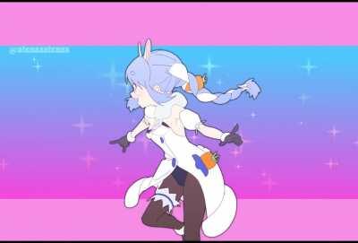 Pekora is a d-d-discommunication alien! (ANIMATION)