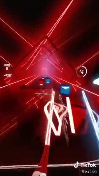 Beatsaber, but calm