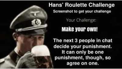 Only participate if you got balls