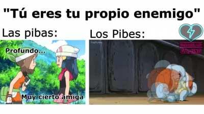 tu eres el propio enemigo pibas vs pibes