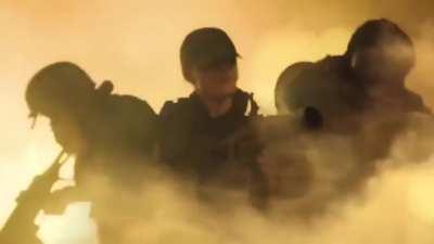 A live-action trailer was released when Ubisoft was doing marketing for Rainbow six siege in 2015. I think the trailer is pretty cool