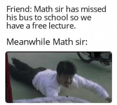 Math sir: Aise kaise bhendi?