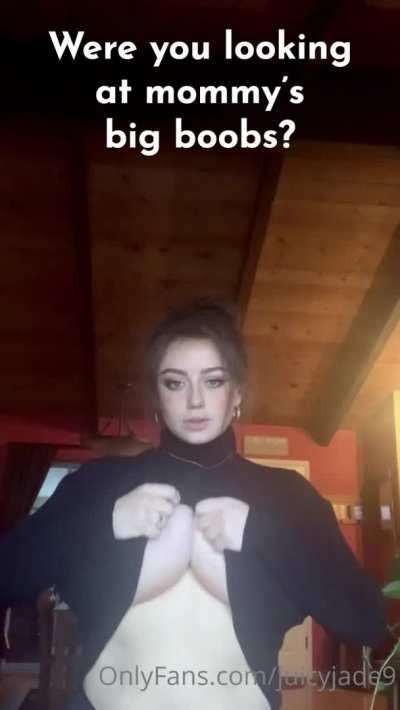 Your Girlfriend Gets Jealous of Your Mom's Big Boobs
