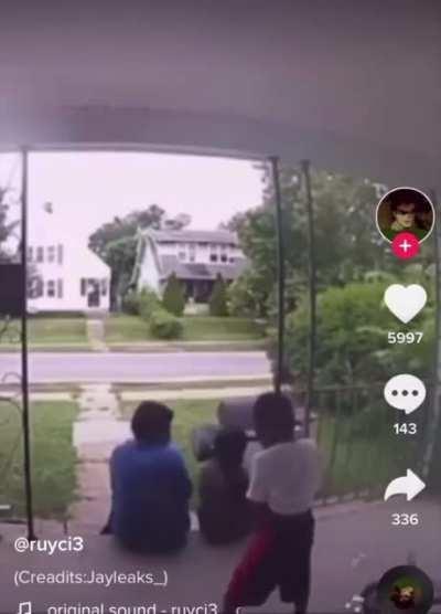 WTH was lil bro doing