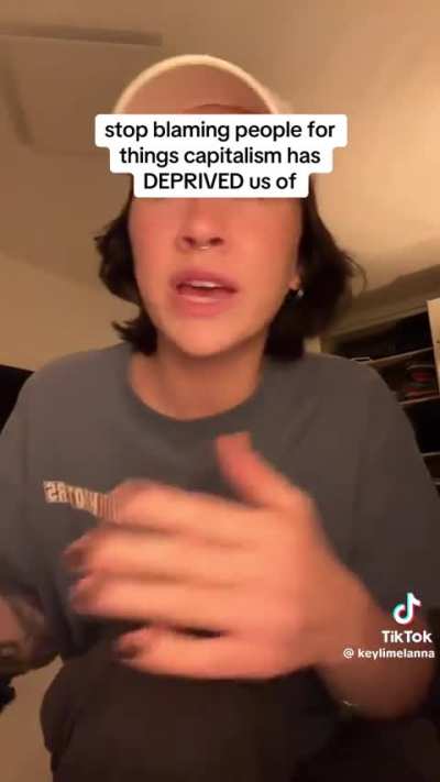 Always hate for oppressive systems over people who don't know any better. 