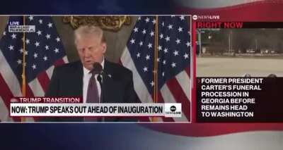 Trump: “Vamos a cambiar el nombre del Golfo de México a Golfo de América”.