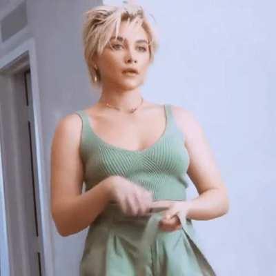 Florence Pugh, J. Crew Spring 2022 Campaign