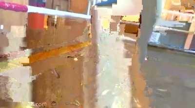 Blonde gets knocked out 