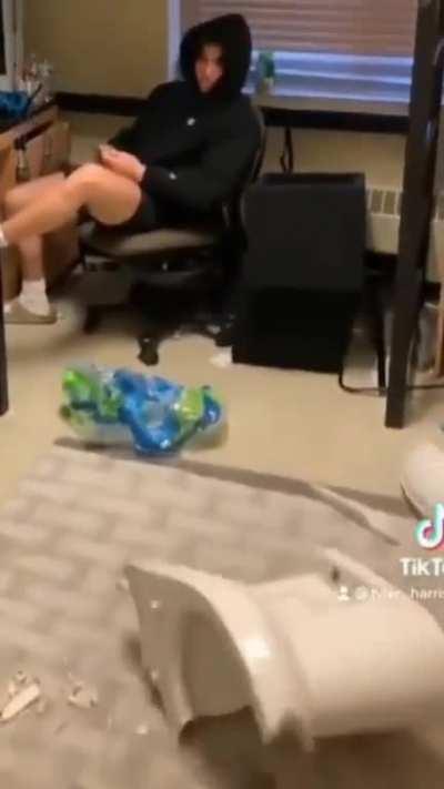 I think he had his keys